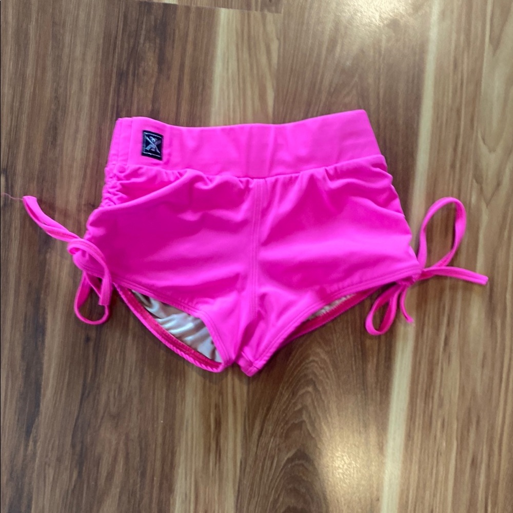Pink Kids Dance Trunks